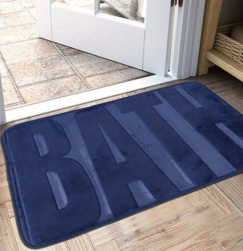 Memory Foam Bath Rug Soft & Non-Slip