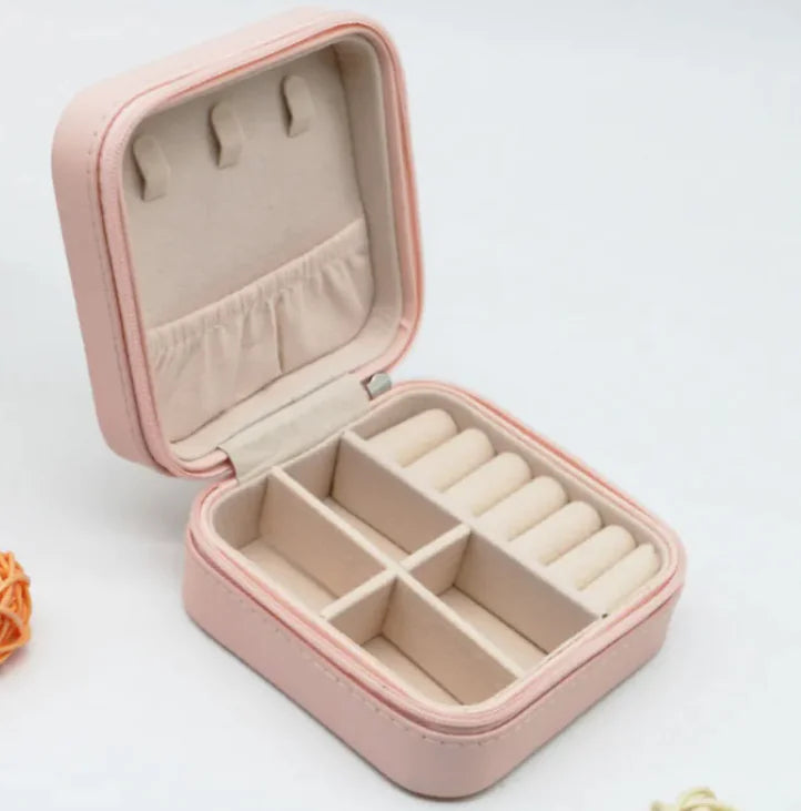 PU Leather Mini Jewelry Organizer