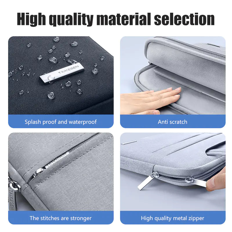 Cozy Waterproof Laptop Sleeve – 13–15 Inch
