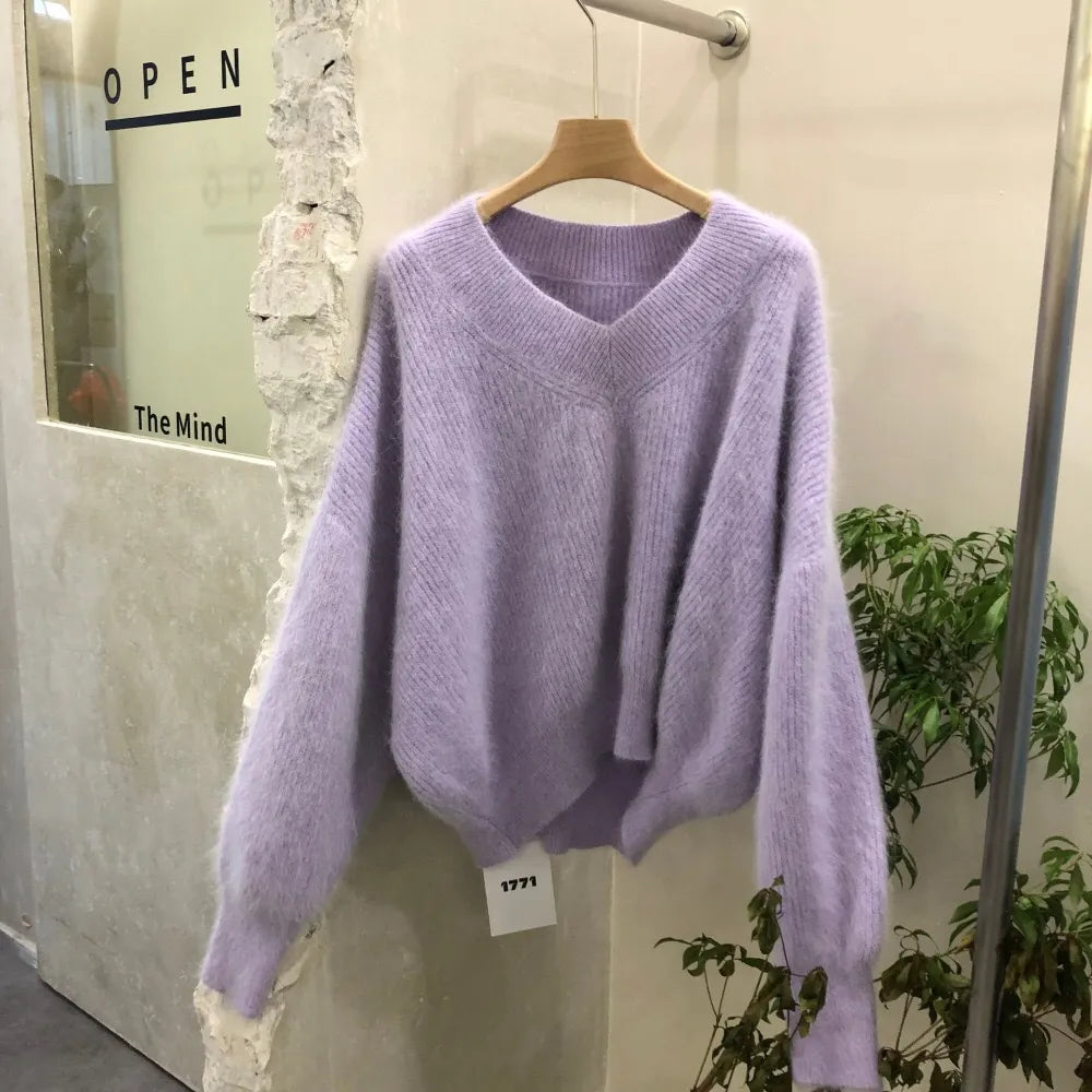 Cozy Mink Wool Sweater