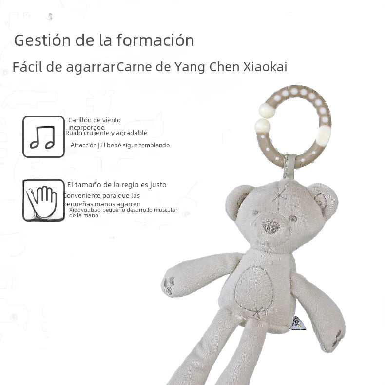 Cozy Cuddle Baby Rattle Plush