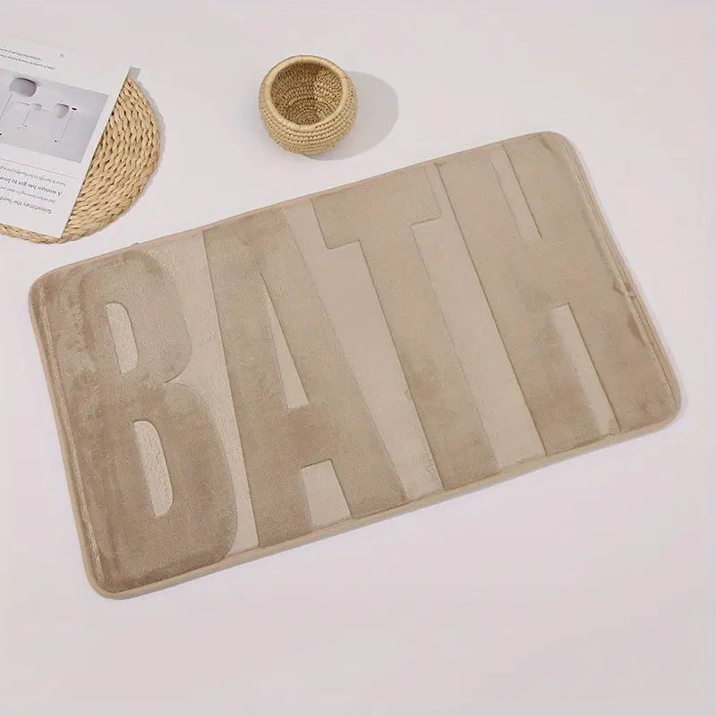 Memory Foam Bath Rug Soft & Non-Slip