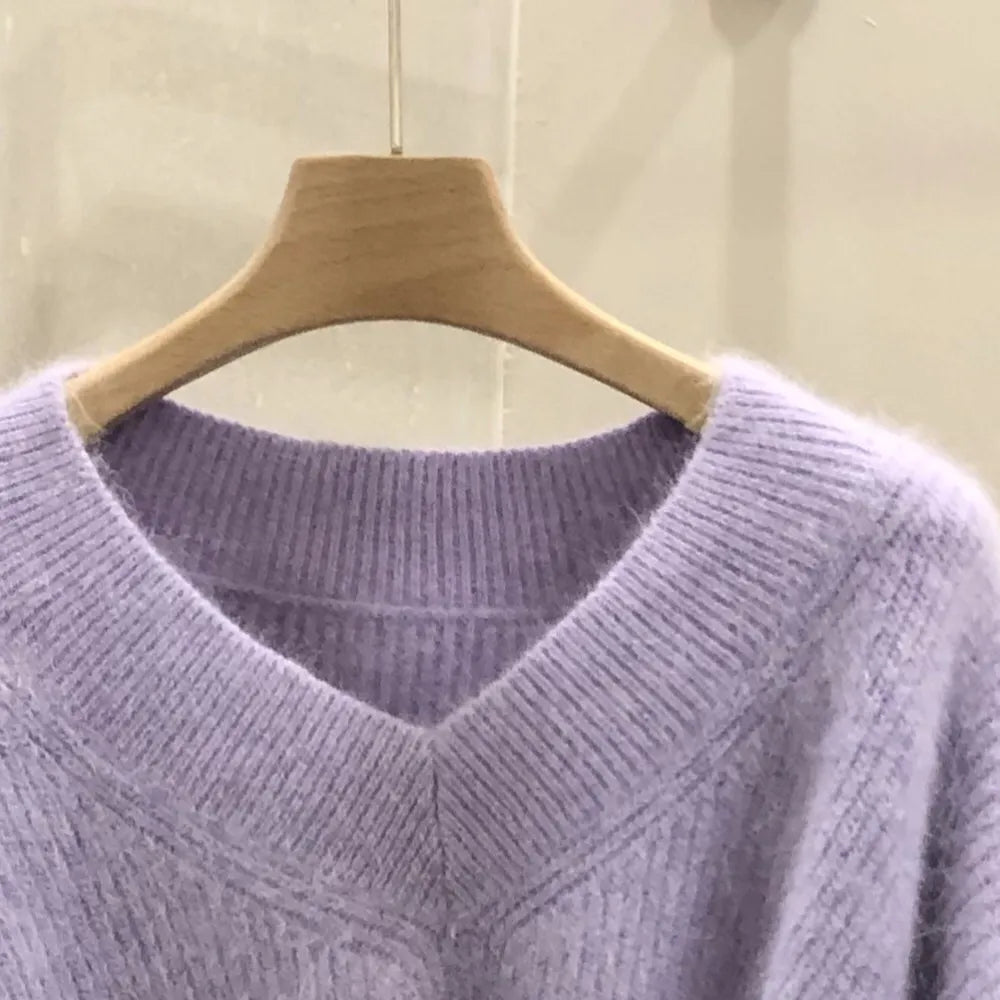 Cozy Mink Wool Sweater