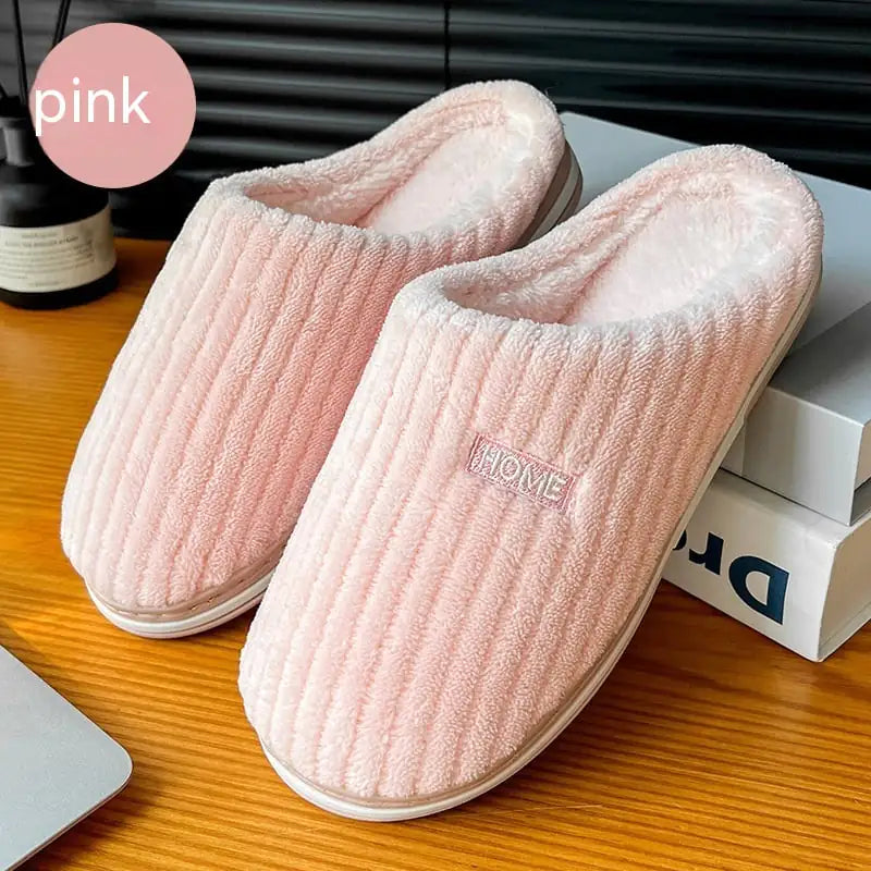 Women’s Winter Anti-Slip Cotton Home Slippers
