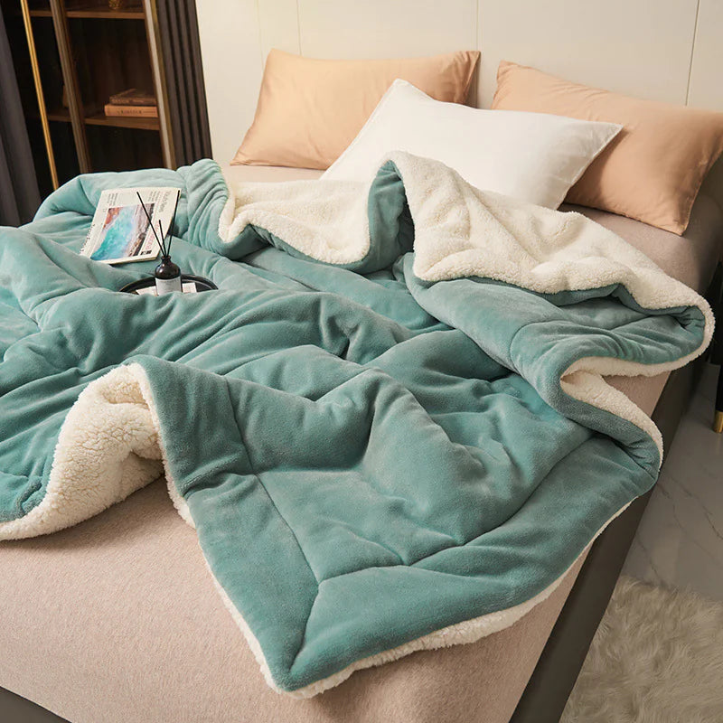 Double-Layer Fleece Blanket