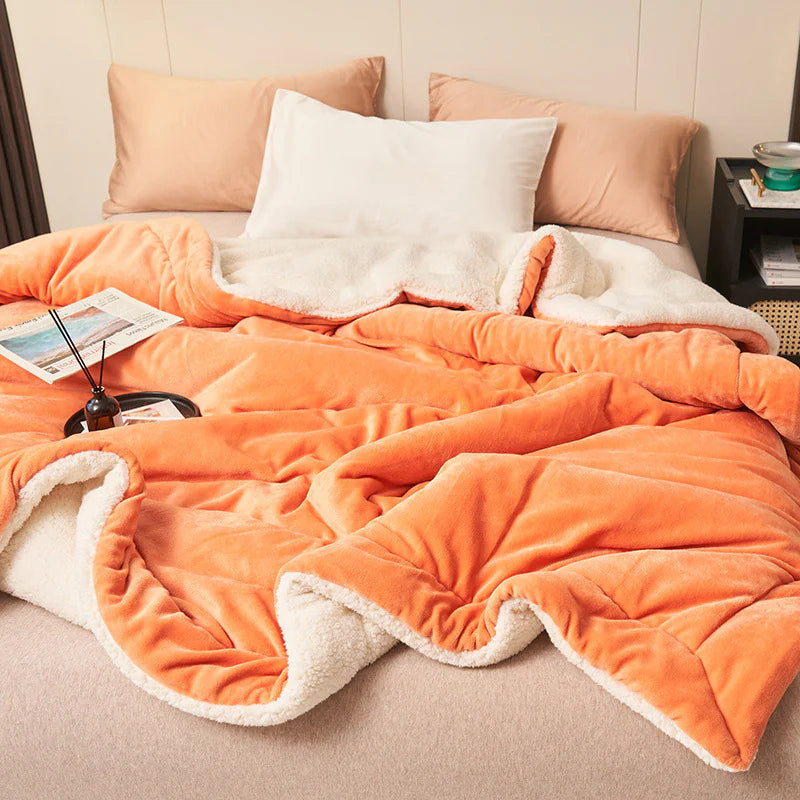 Double-Layer Fleece Blanket