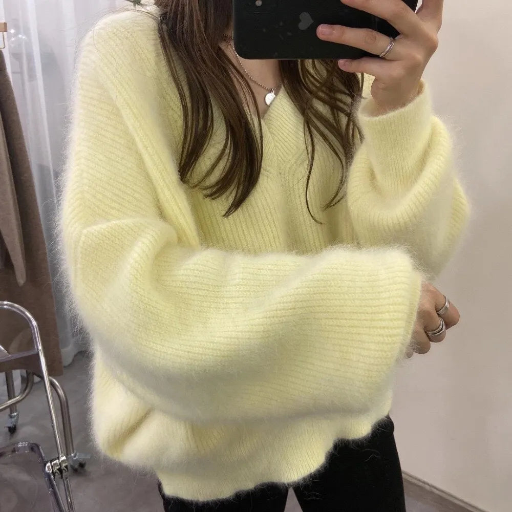 Cozy Mink Wool Sweater