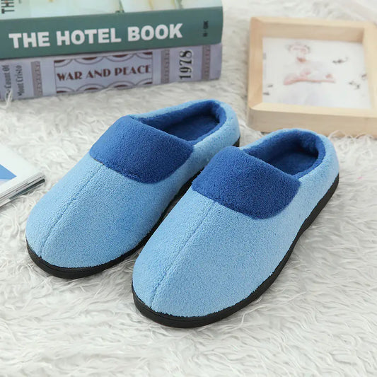 Men’s Waterproof Anti-Slip Winter House Slippers