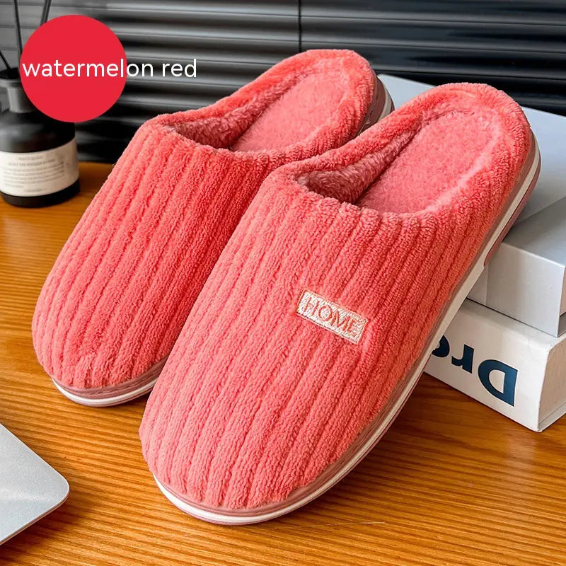 Women’s Winter Anti-Slip Cotton Home Slippers