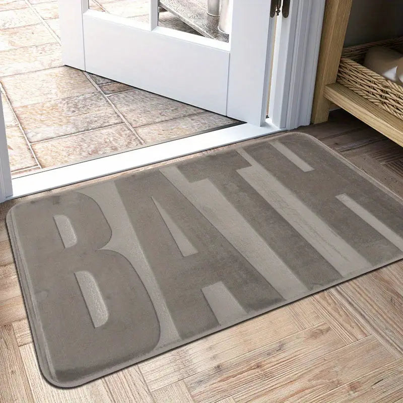 Memory Foam Bath Rug Soft & Non-Slip