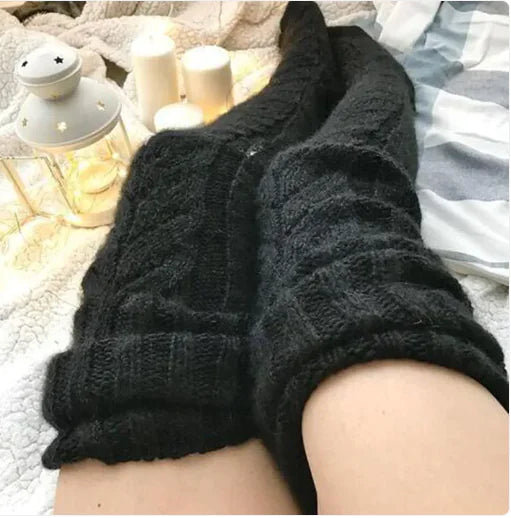 Women’s Over-the-Knee Winter Knit Socks